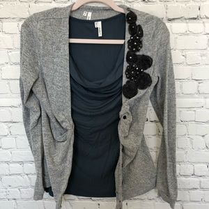 Studio Y Flowered cardigan